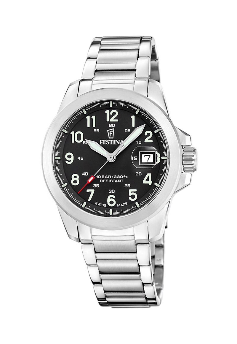 RELOJ F20081/4 FESTINA SWISS NEGRO HOMBRE FIELD WATCHES - 1