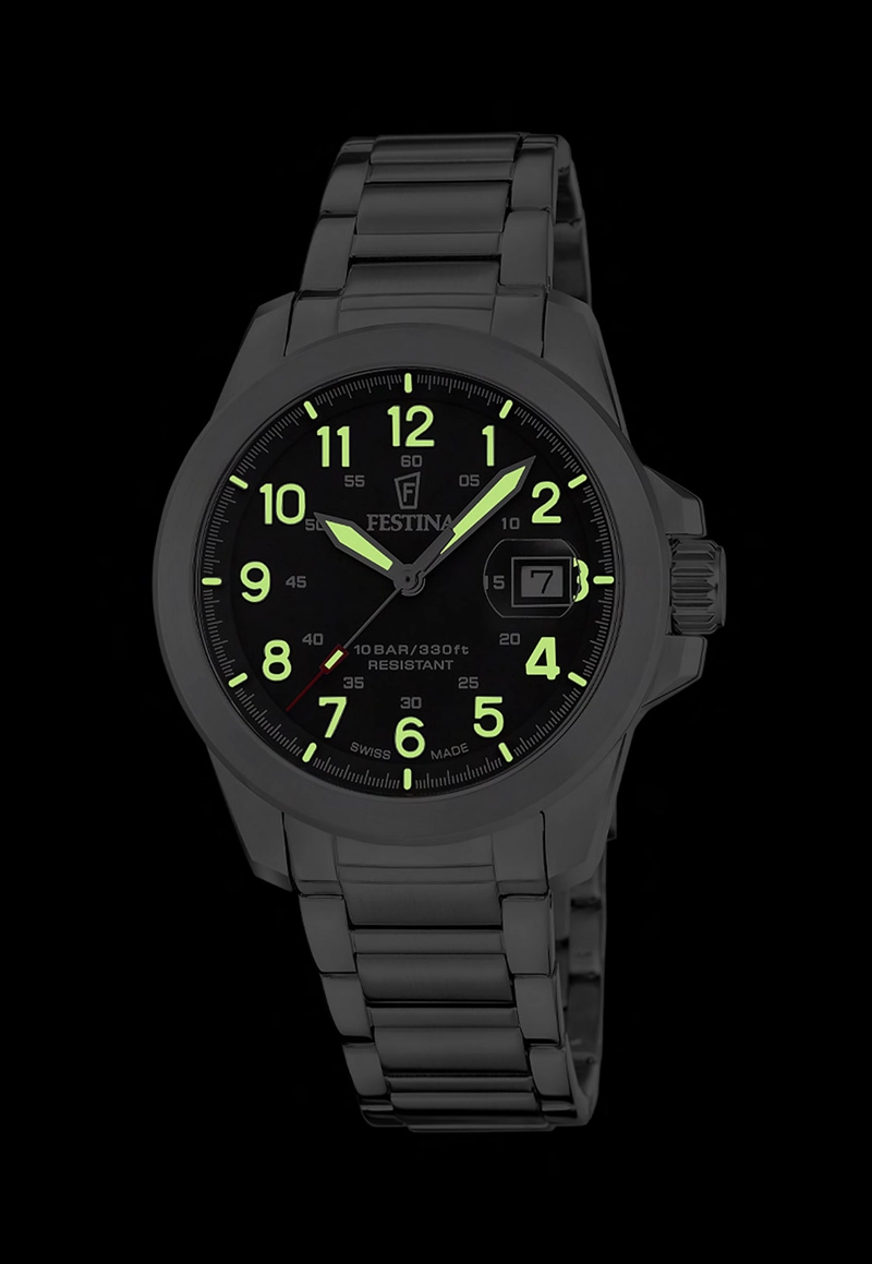 RELOJ F20081/4 FESTINA SWISS NEGRO HOMBRE FIELD WATCHES - 2