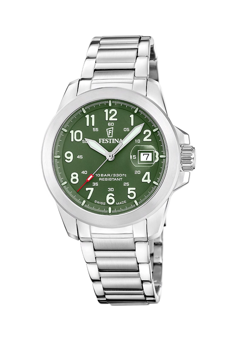 RELOJ F20081/3 FESTINA SWISS VERDE HOMBRE FIELD WATCHES - 1