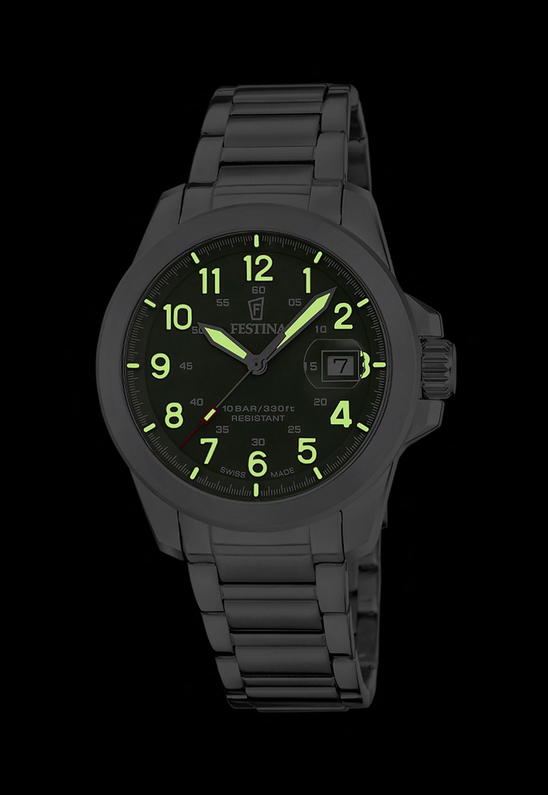 RELOJ F20081/3 FESTINA SWISS VERDE HOMBRE FIELD WATCHES - 2
