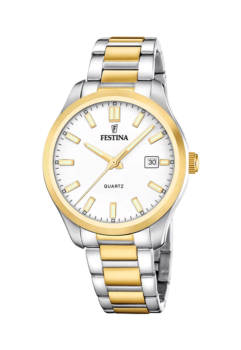 RELOJ F20738/1 FESTINA BLANCO HOMBRE ACERO CLASICO - 1