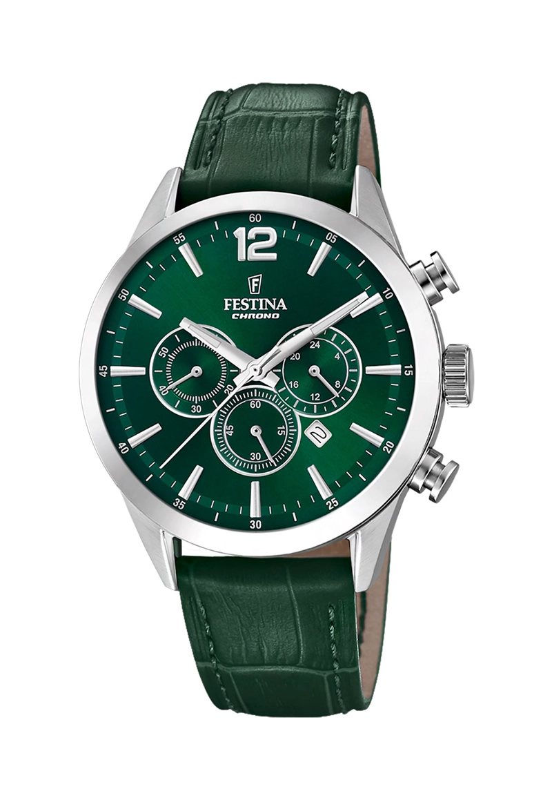 RELOJ F20542/7 FESTINA VERDE HOMBRE TIMELESS CHRONOGRAPH - 1