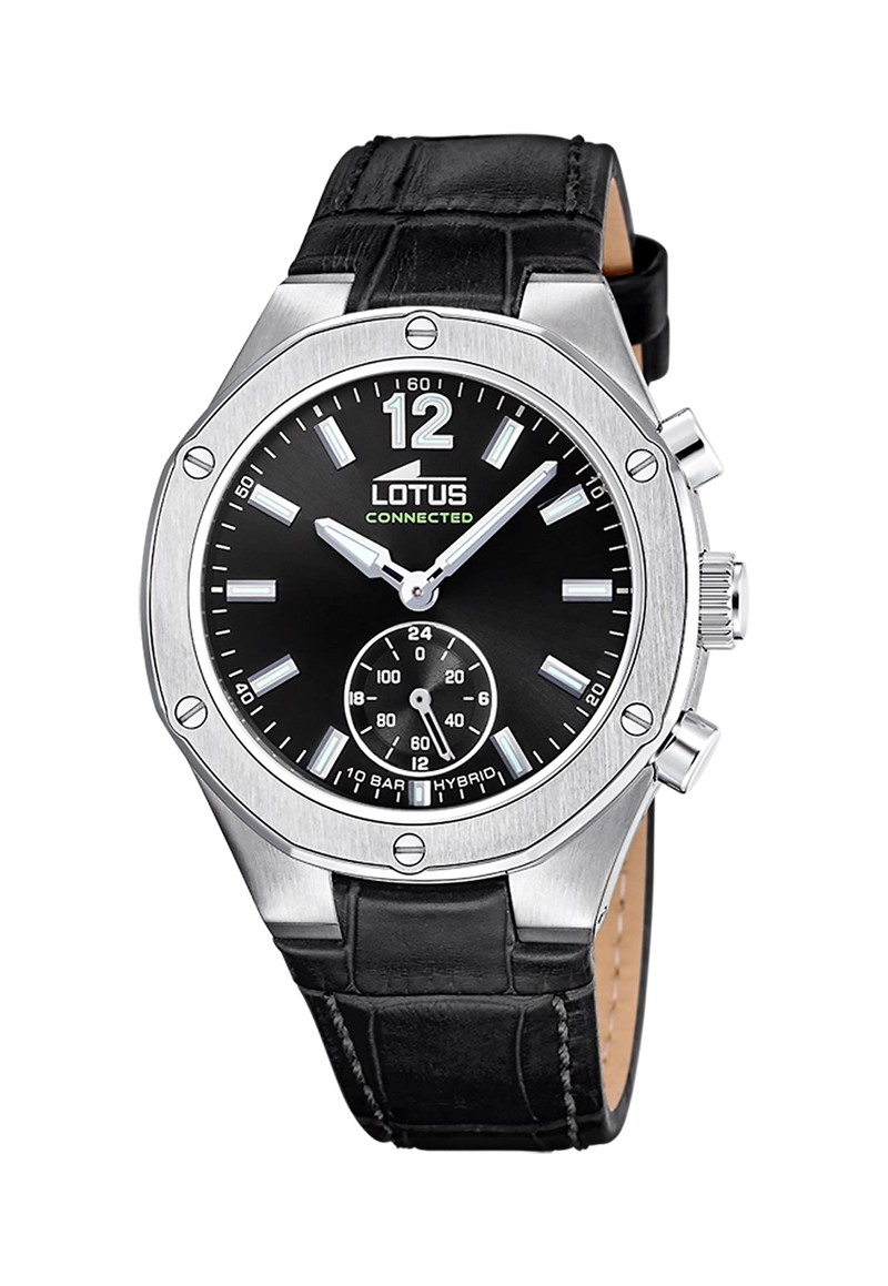 RELOJ 18972/6 LOTUS NEGRO MUJER HYBRID - 1