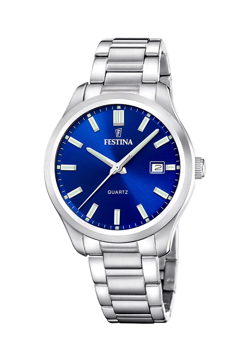 RELOJ F20736/3 FESTINA AZUL HOMBRE ACERO CLASICO - 1
