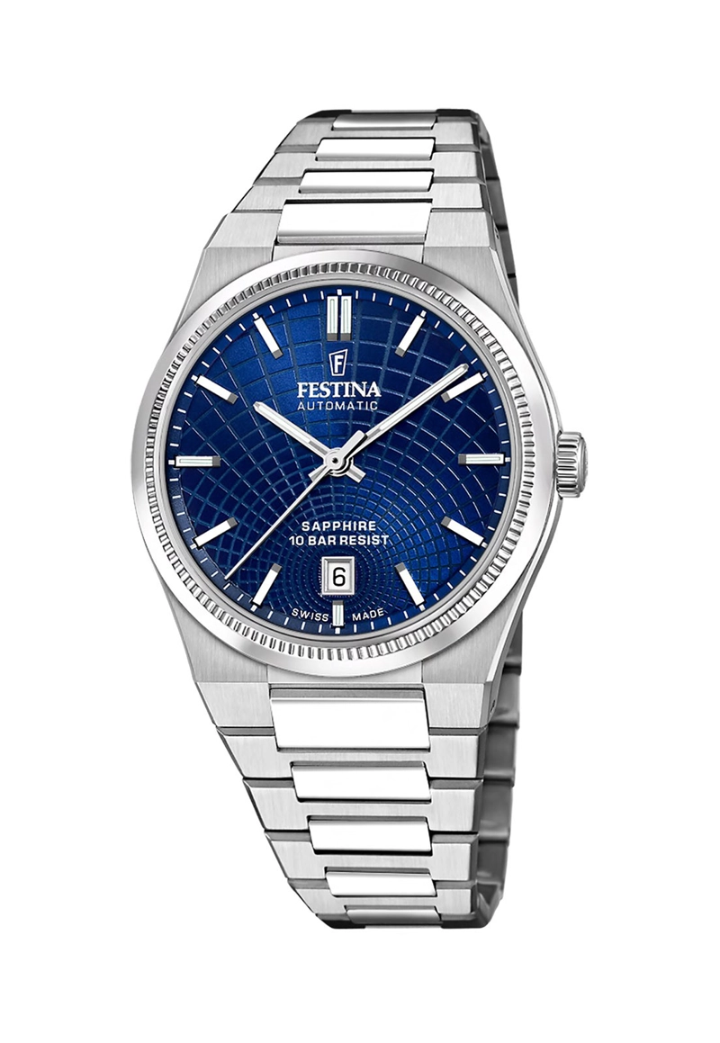 RELOJ F20083/2 FESTINA SWISS AZUL HOMBRE AUTOMATICO - 1