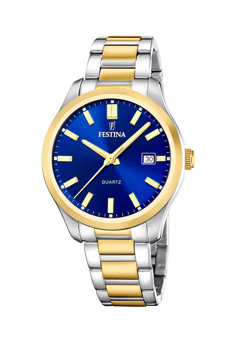 RELOJ F20738/3 FESTINA AZUL HOMBRE ACERO CLASICO - 1