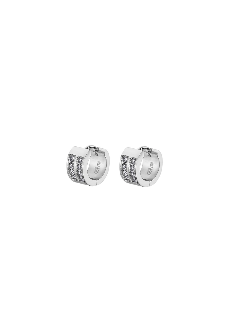 AROS LS2393-4/1 LOTUS STYLE HOMBRE MEN'S EARRING - 1