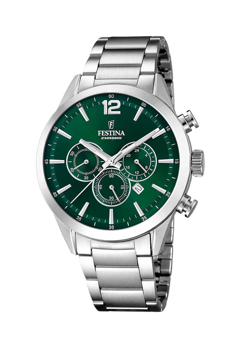 RELOJ F20343/B FESTINA VERDE HOMBRE TIMELESS CHRONOGRAPH - 1