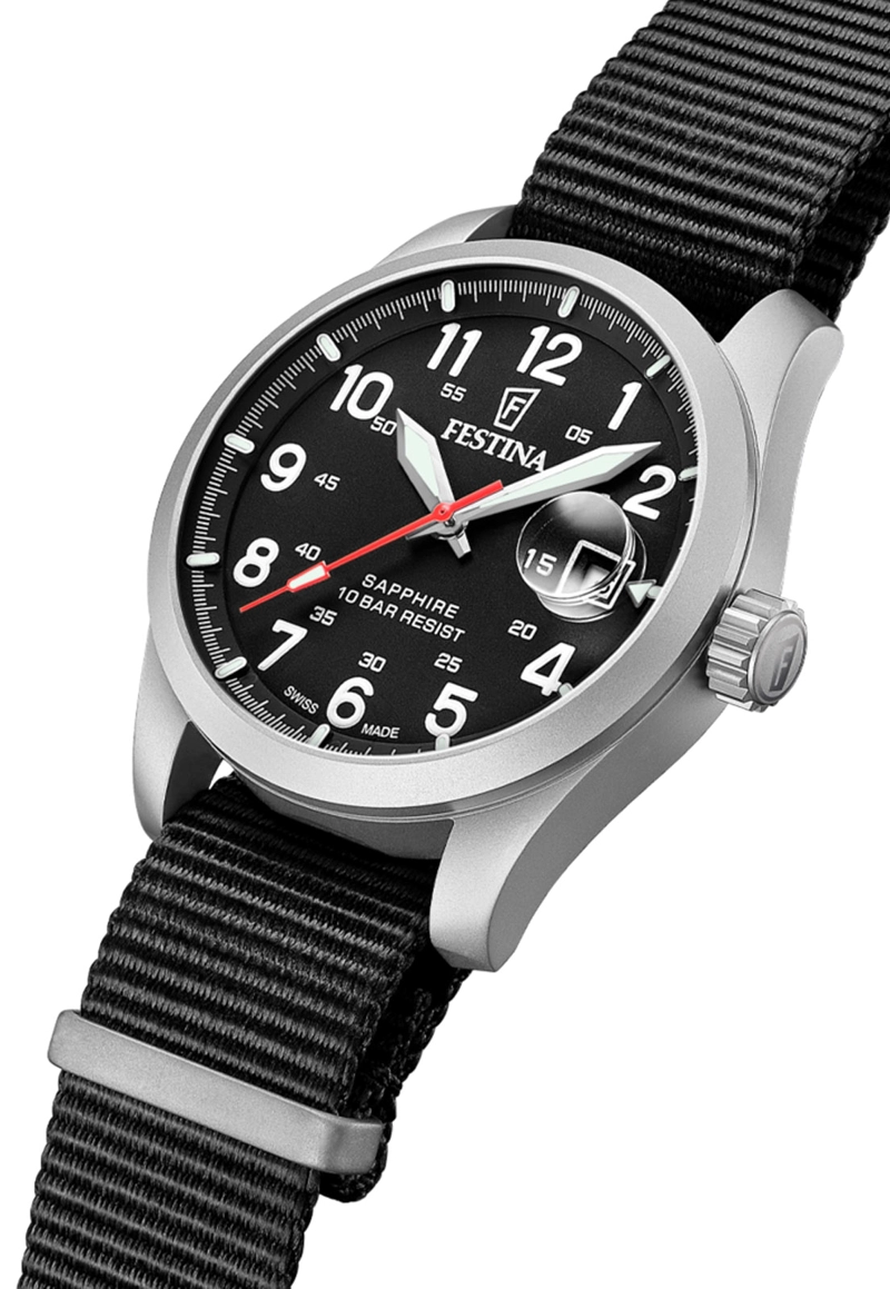 RELOJ F20082/3 FESTINA SWISS NEGRO HOMBRE FIELD WATCHES - 3