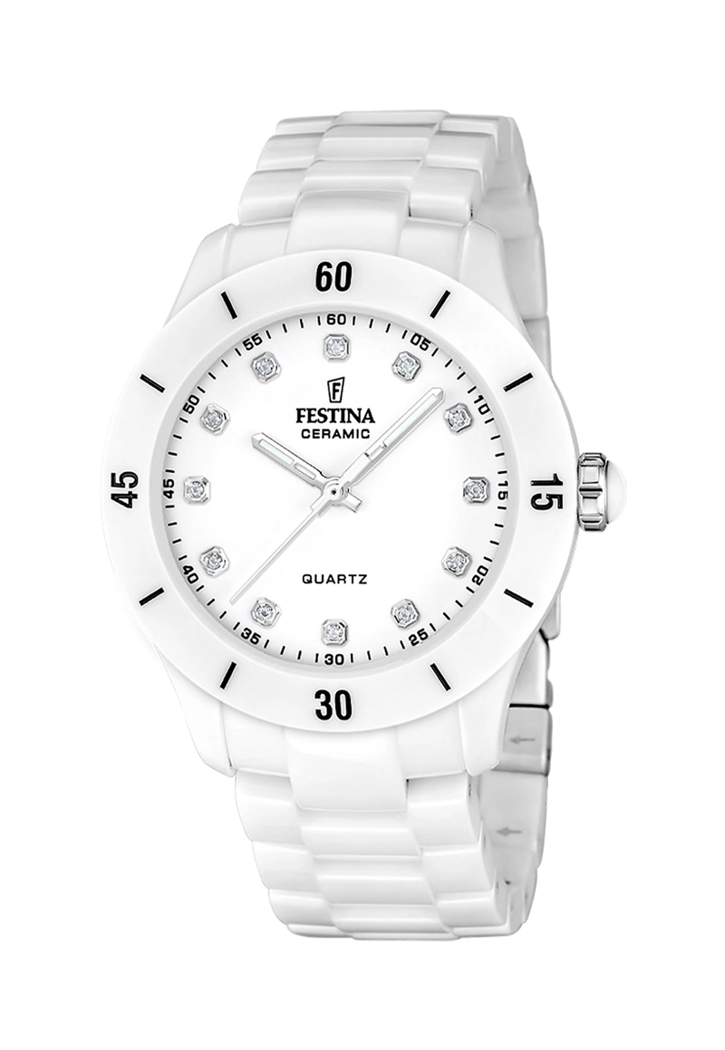 RELOJ F20720/2 FESTINA BLANCO MUJER CERAMIC - 1