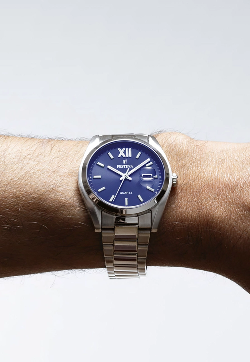 RELOJ F20707/7 FESTINA AZUL HOMBRE ACERO CLASICO - 3