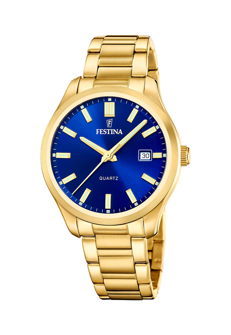 RELOJ F20740/2 FESTINA AZUL HOMBRE ACERO CLASICO - 1