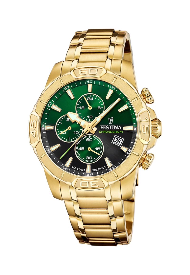RELOJ F20705/6 FESTINA VERDE HOMBRE TIMELESS CHRONOGRAPH - 1