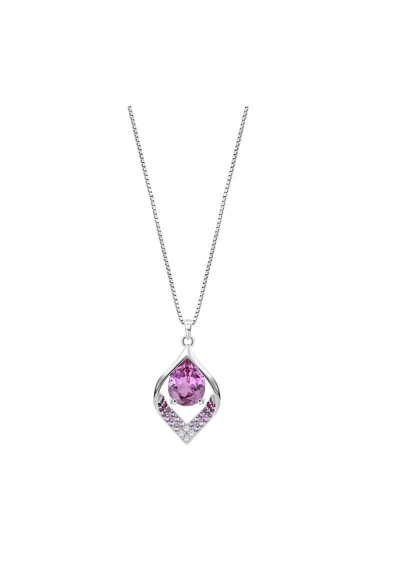 COLLAR LP3711-1/2 LOTUS SILVER MUJER PURE ESSENTIAL - 1