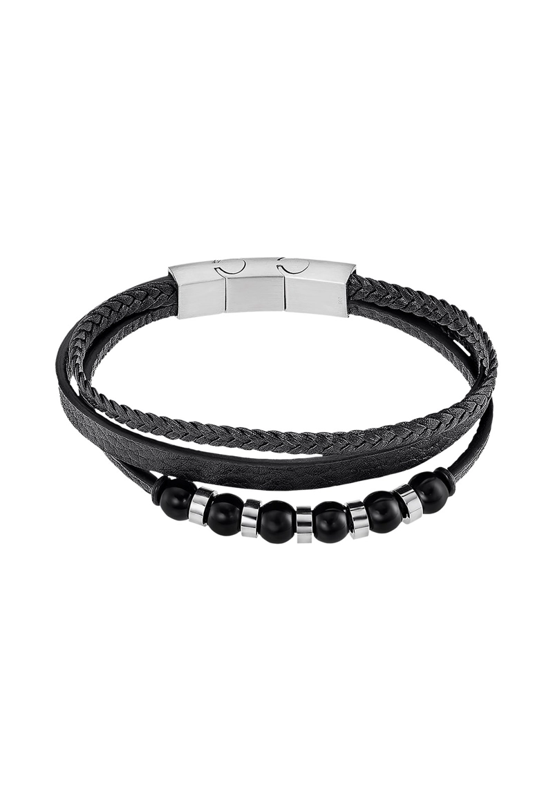 PULSERA LS2382-2/1 LOTUS STYLE HOMBRE MEN IN BLACK - 1