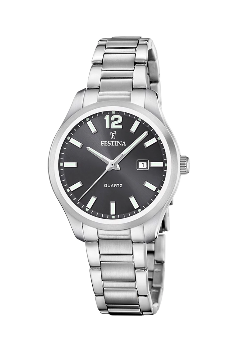RELOJ F20737/5 FESTINA NEGRO MUJER ACERO CLASICO - 1