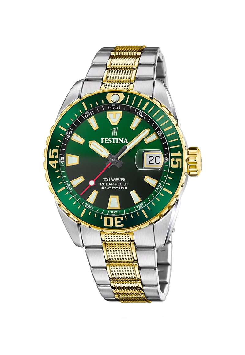 RELOJ F20706/2 FESTINA VERDE HOMBRE THE ORIGINALS - 1