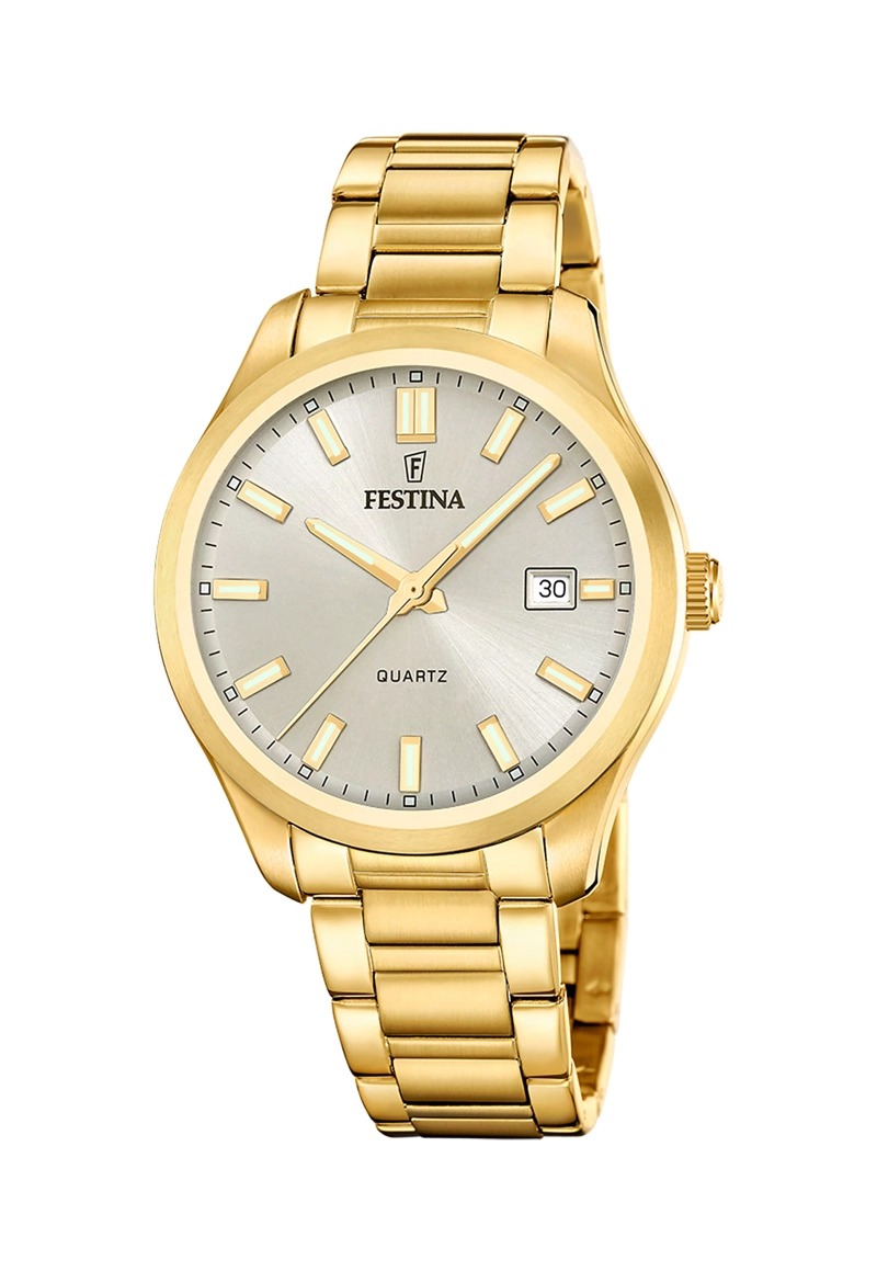 RELOJ F20740/1 FESTINA ROSA HOMBRE ACERO CLASICO - 1