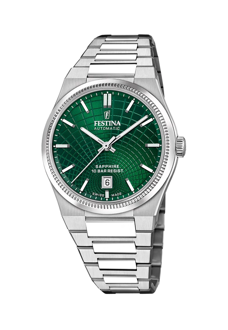 RELOJ F20083/3 FESTINA SWISS VERDE HOMBRE AUTOMATICO