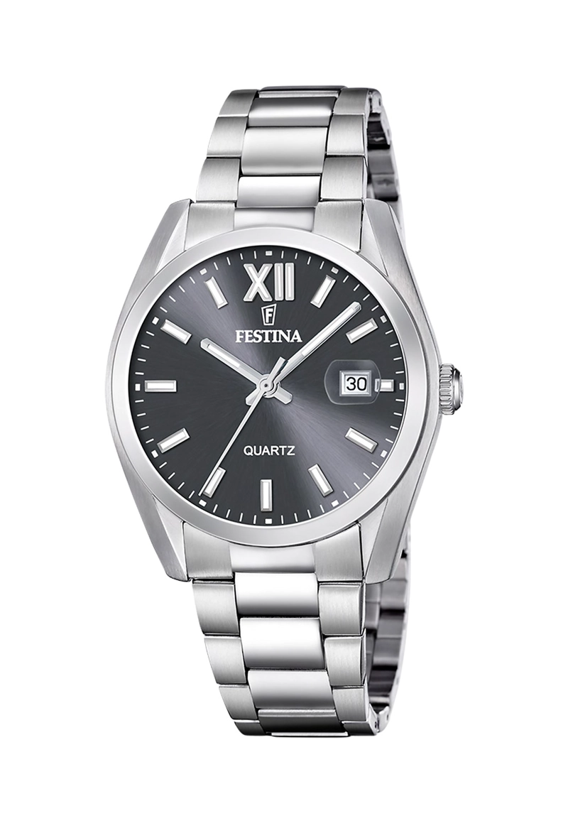 RELOJ F20707/3 FESTINA GRIS HOMBRE ACERO CLASICO - 1