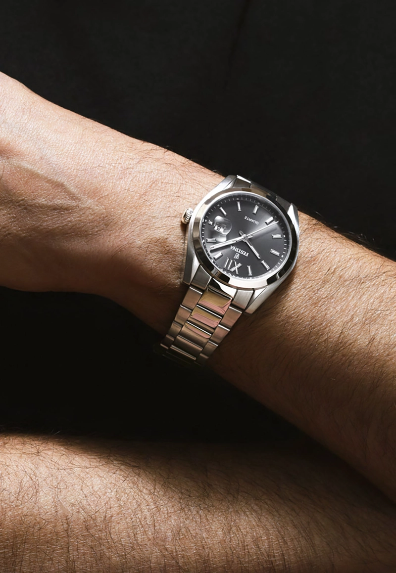 RELOJ F20707/3 FESTINA GRIS HOMBRE ACERO CLASICO - 3