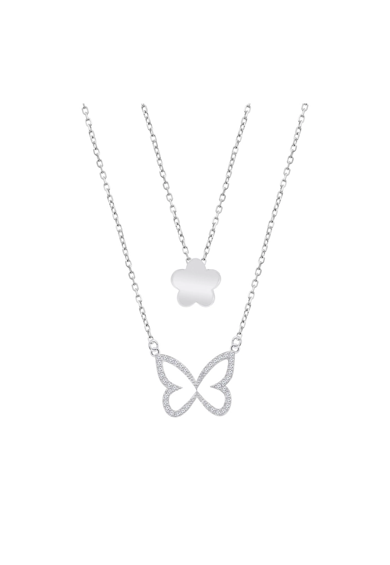 COLLAR LP3825-1/1 LOTUS SILVER MUJER TRENDY - 1