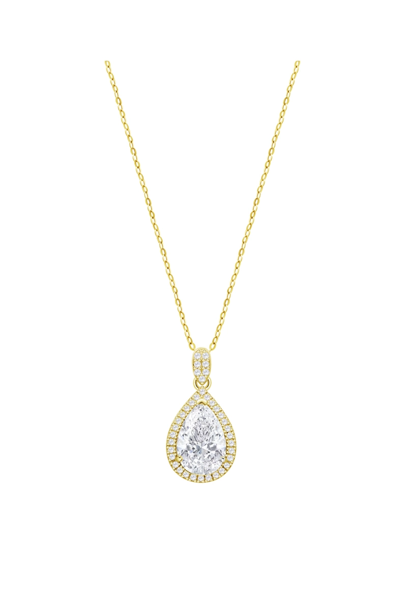COLLAR LP3789-1/4 LOTUS SILVER MUJER LEROS - 1