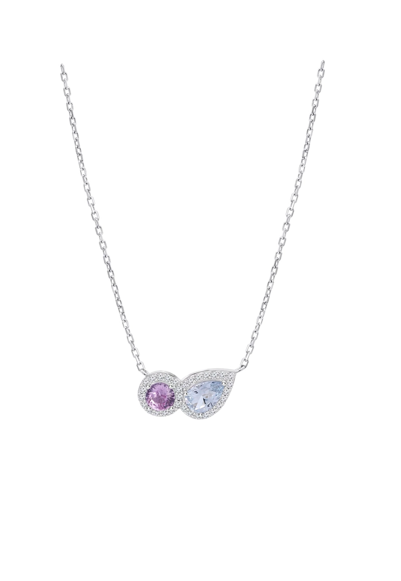 COLLAR LP3841-1/1 LOTUS SILVER MUJER LEROS - 1