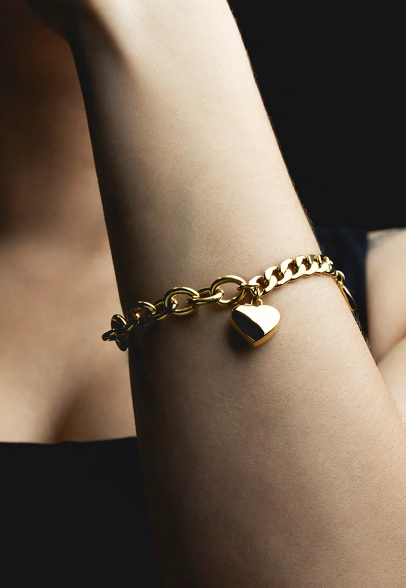 PULSERA LS2335-2/2 LOTUS STYLE MUJER WOMAN'S HEART - 2