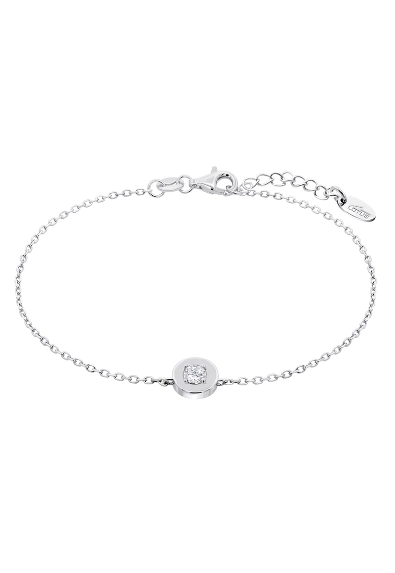 PULSERA LP3850-2/1 LOTUS SILVER MUJER CHARMING LADY SWAROV SKI - 1