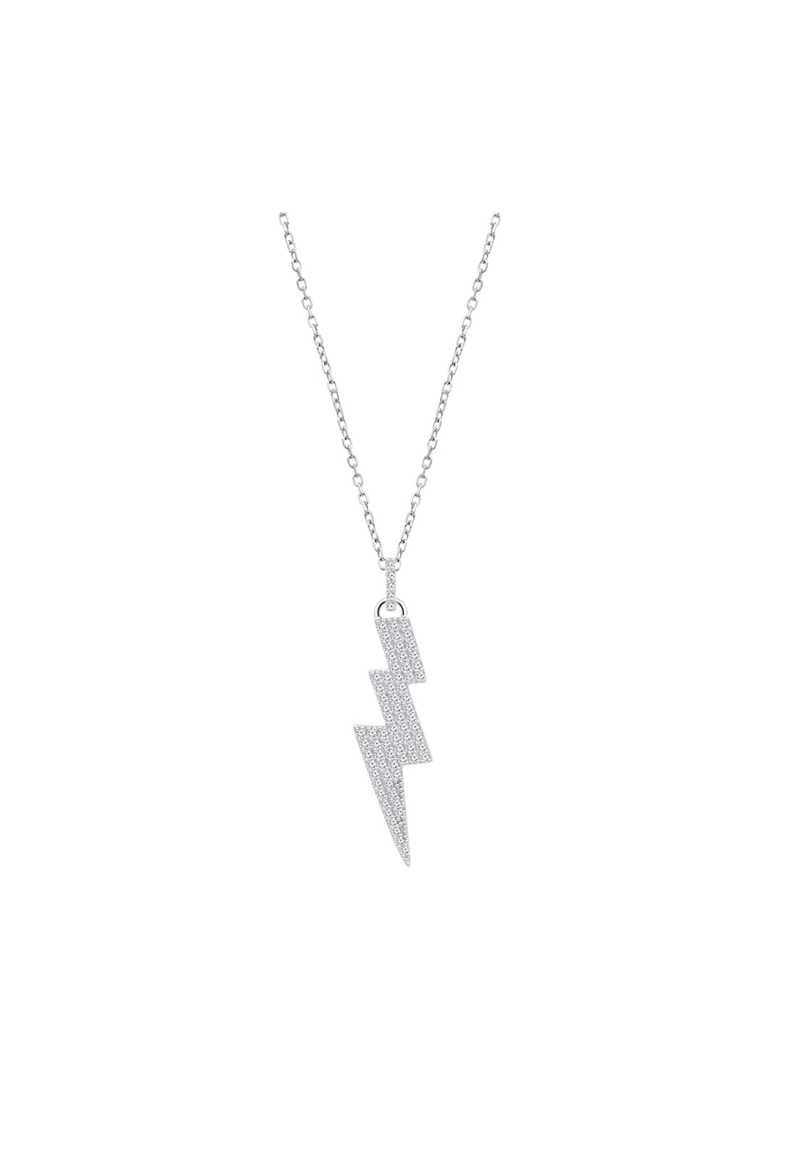 COLLAR LP3819-1/1 LOTUS SILVER MUJER MYSTIC - 1