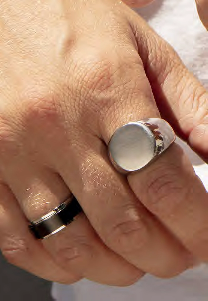 ANILLO LS2399-3/124 LOTUS STYLE HOMBRE DARK STYLE - 2