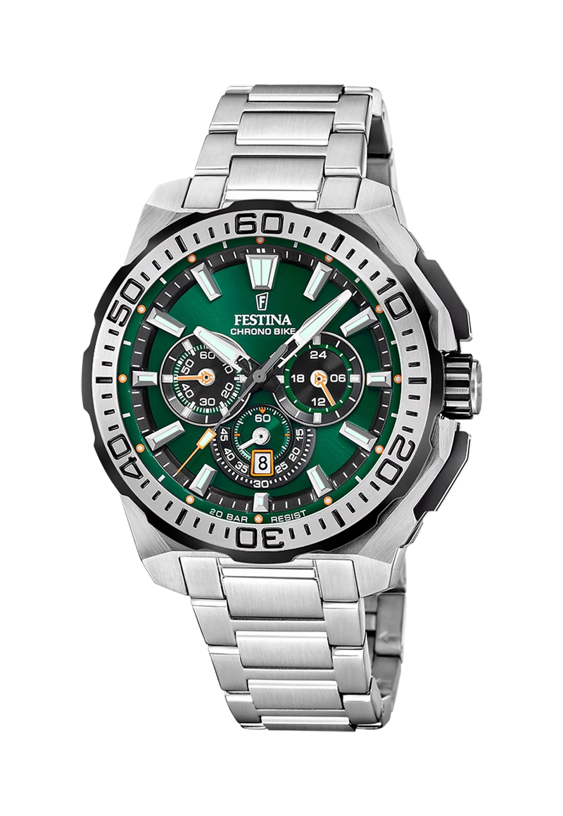 RELOJ F20724/3 FESTINA VERDE HOMBRE CHRONO BIKE - 1