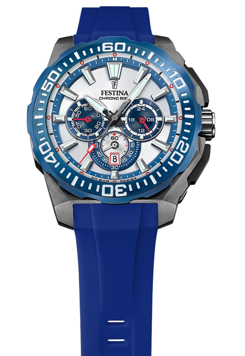 RELOJ F20725/4 FESTINA PLATEADO HOMBRE CHRONO BIKE - 3