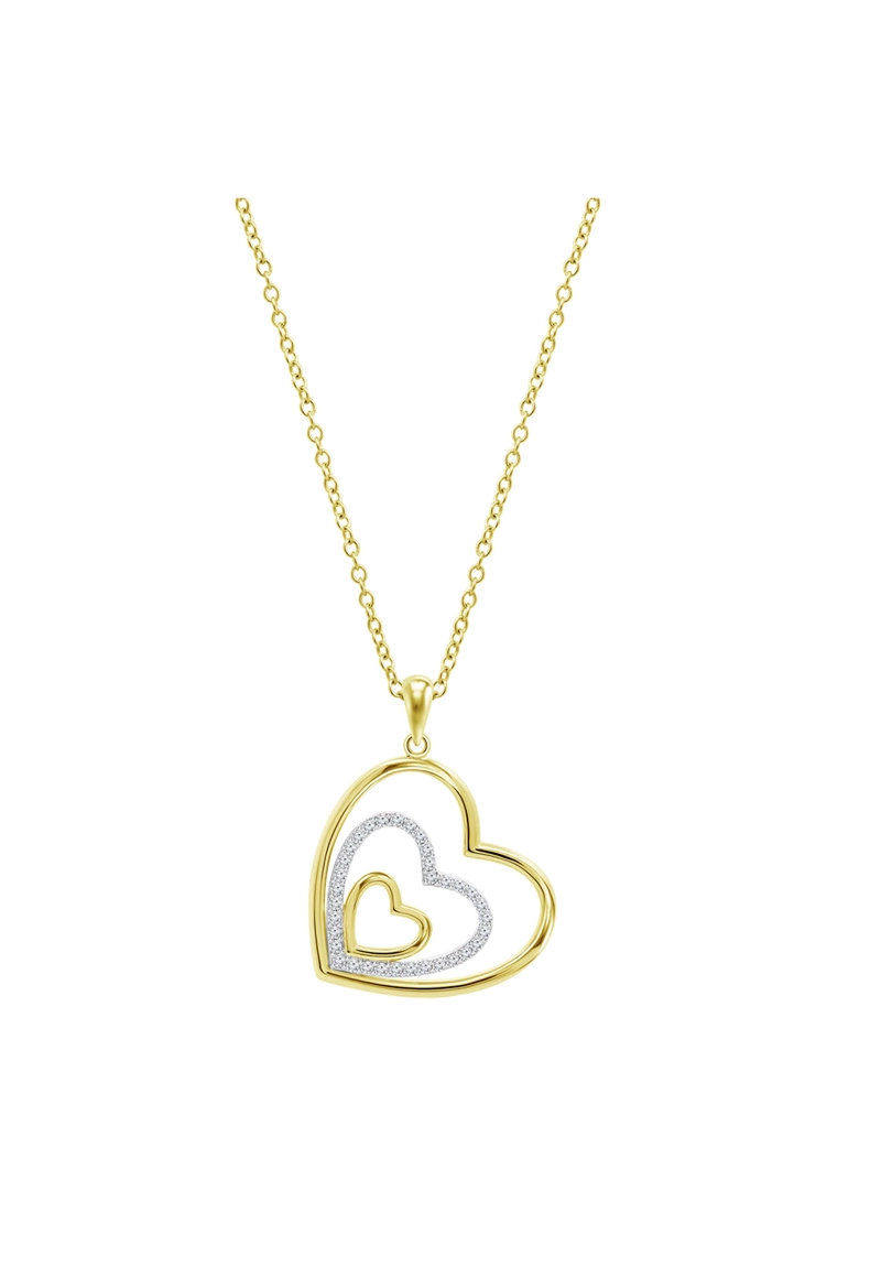 COLLAR LP3848-1/2 LOTUS SILVER MUJER MOMENTS - 1
