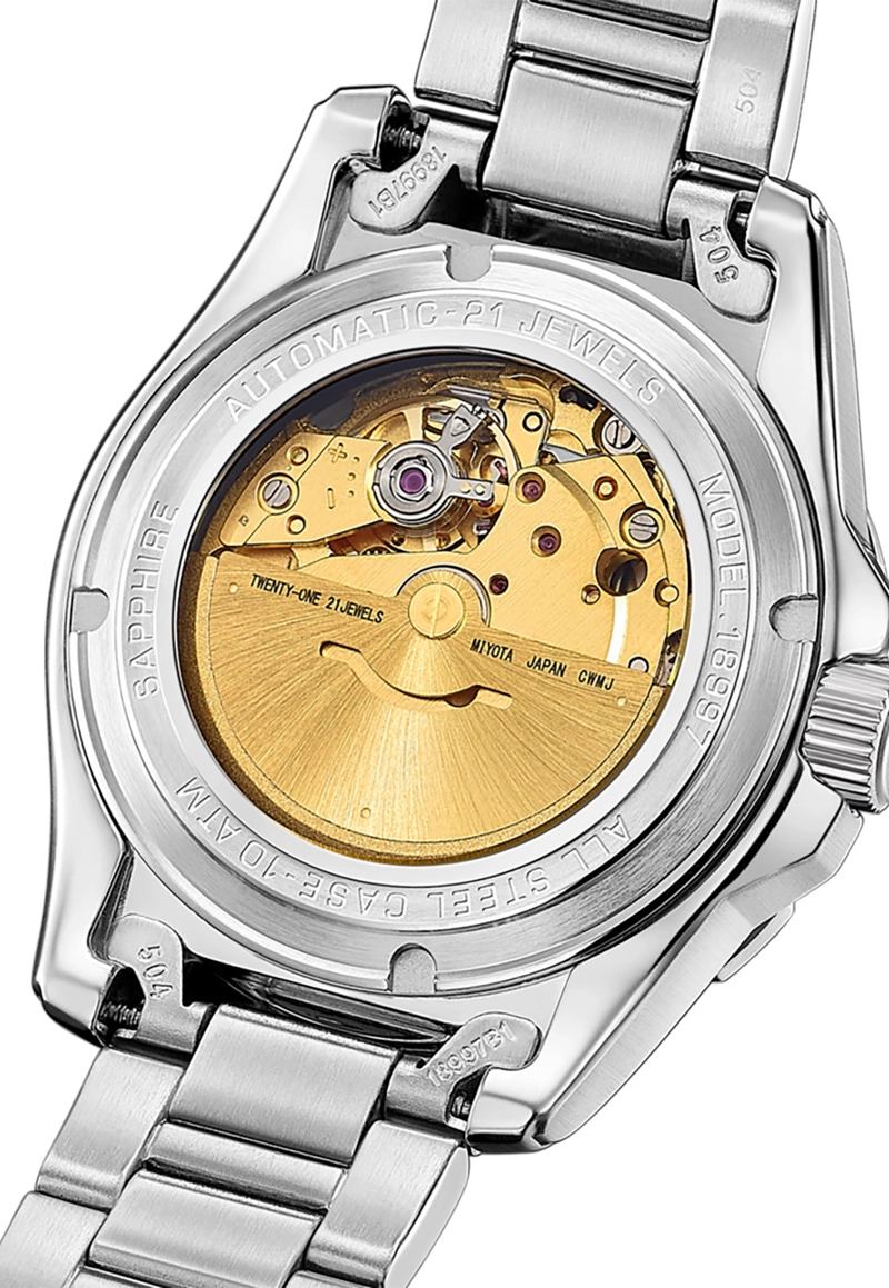 RELOJ 18997/3 LOTUS VERDE HOMBRE AUTOMATICO - 4