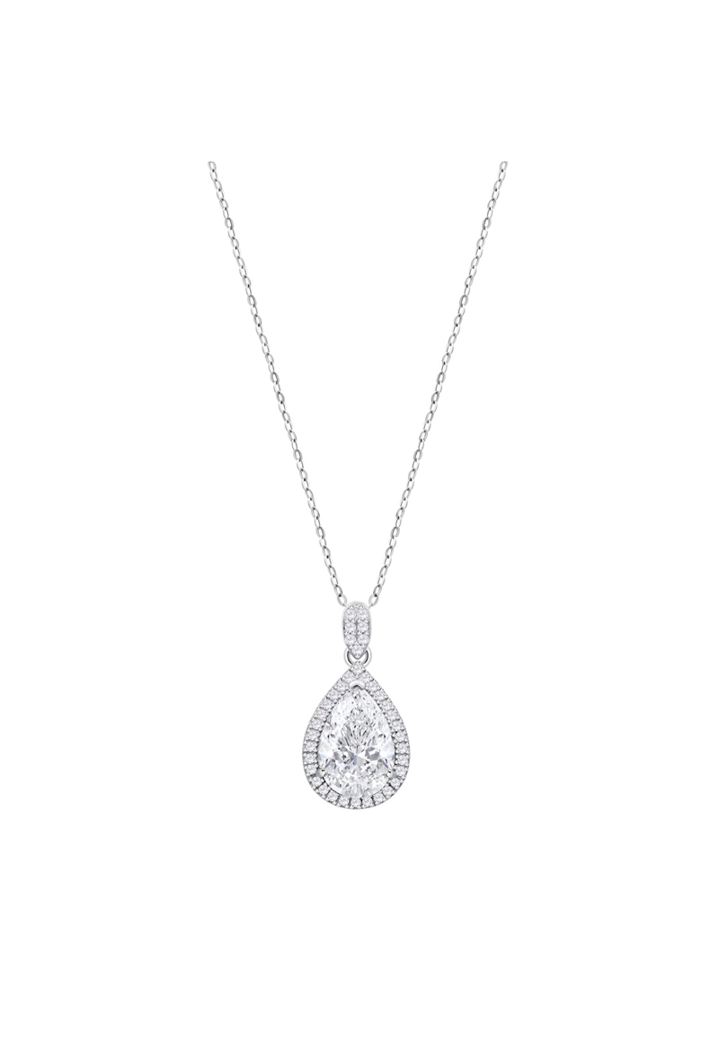 COLLAR LP3789-1/1 LOTUS SILVER MUJER LEROS - 1