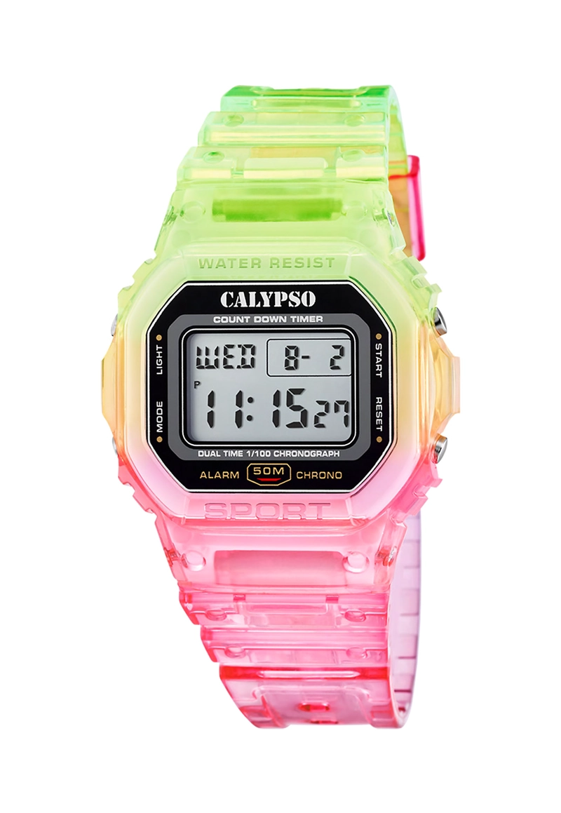 RELOJ K5874/4 CALYPSO AMARILLO MUJER COLOR SPLASH - 1