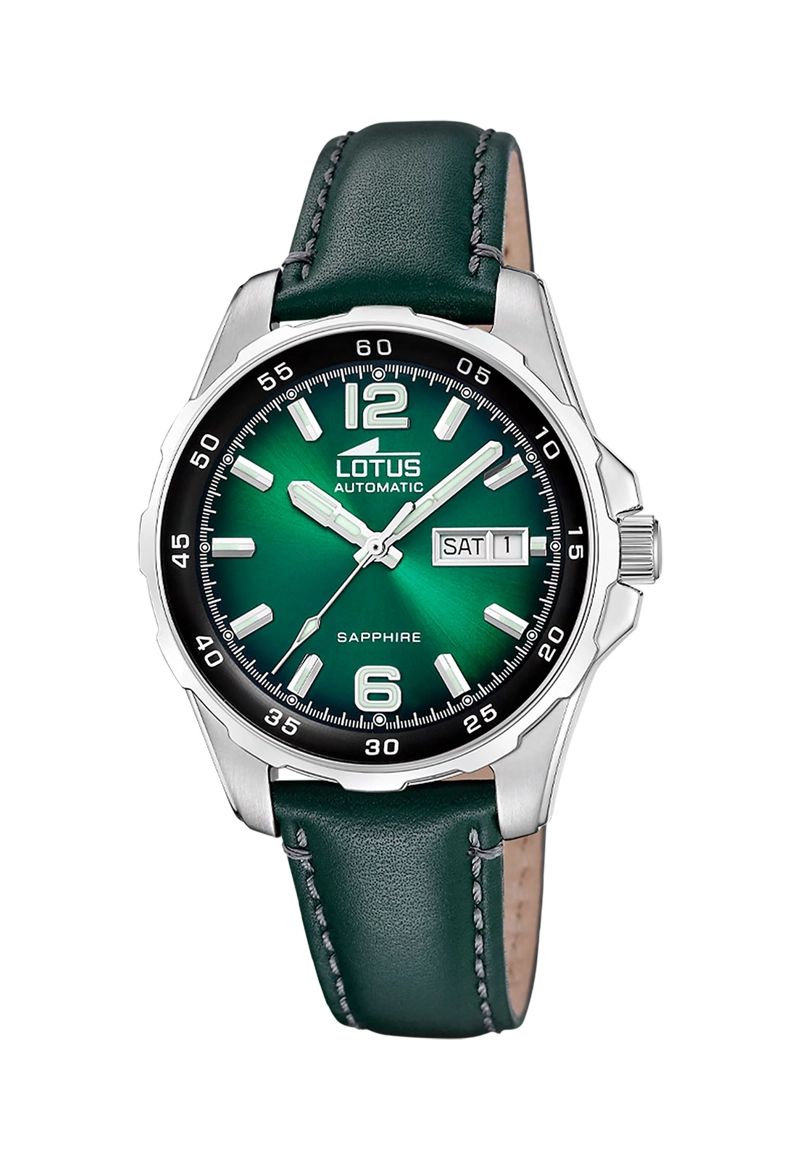 RELOJ 18998/3 LOTUS VERDE HOMBRE AUTOMATICO - 1