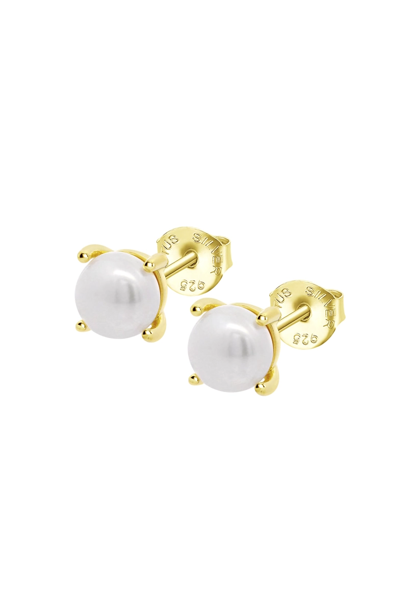 AROS LP3409-4/4 LOTUS SILVER MUJER PEARLS - 1