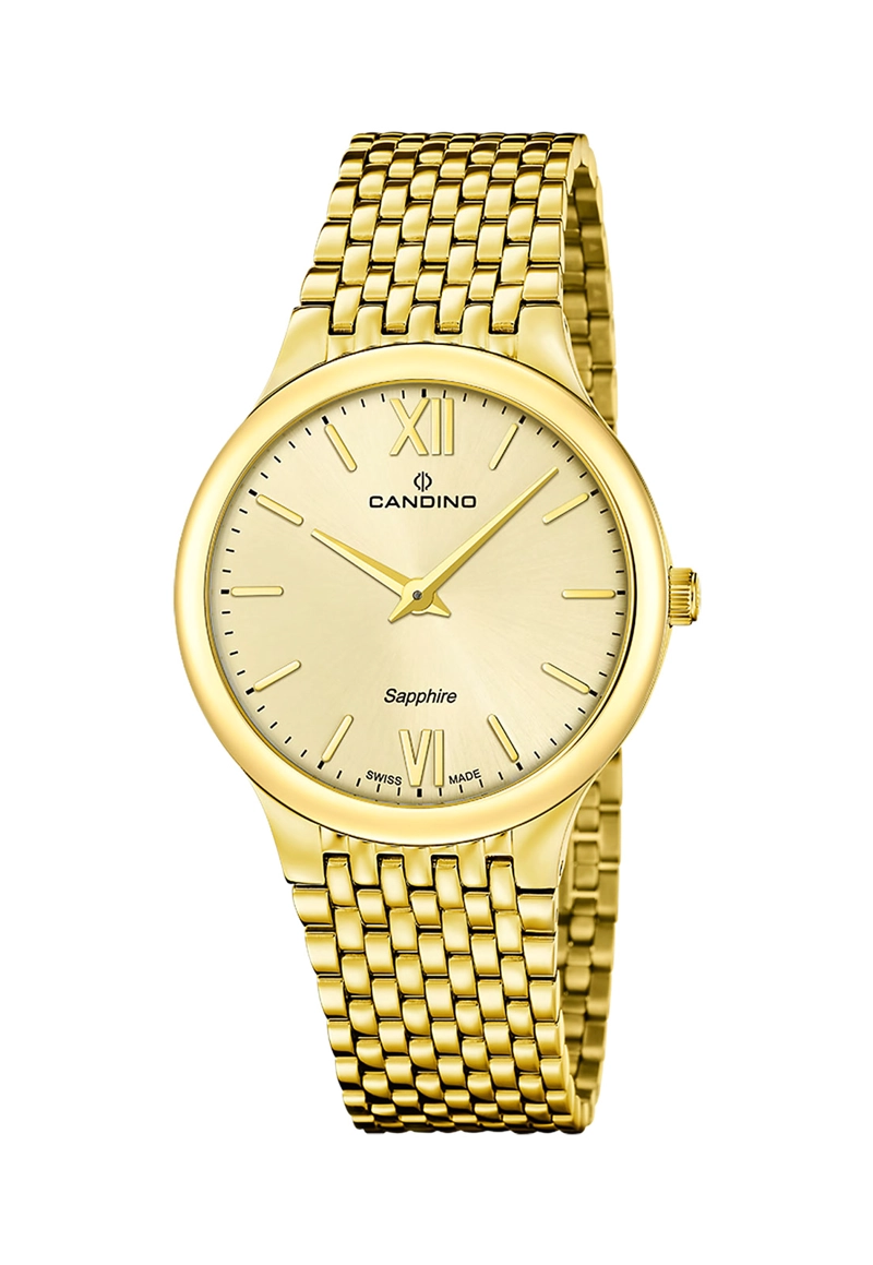 RELOJ C4790/2 CANDINO SWISS DORADO HOMBRE CANDINO 1947 - 1