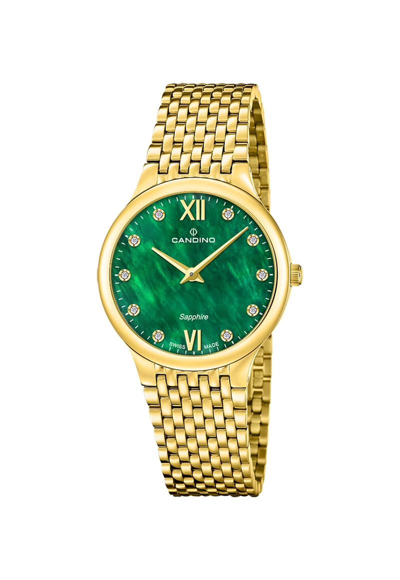 RELOJ C4791/3 CANDINO SWISS VERDE MUJER CANDINO 1947 - 1