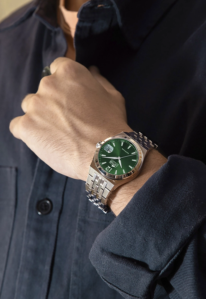RELOJ 19000/4 LOTUS VERDE HOMBRE AUTOMATICO - 3