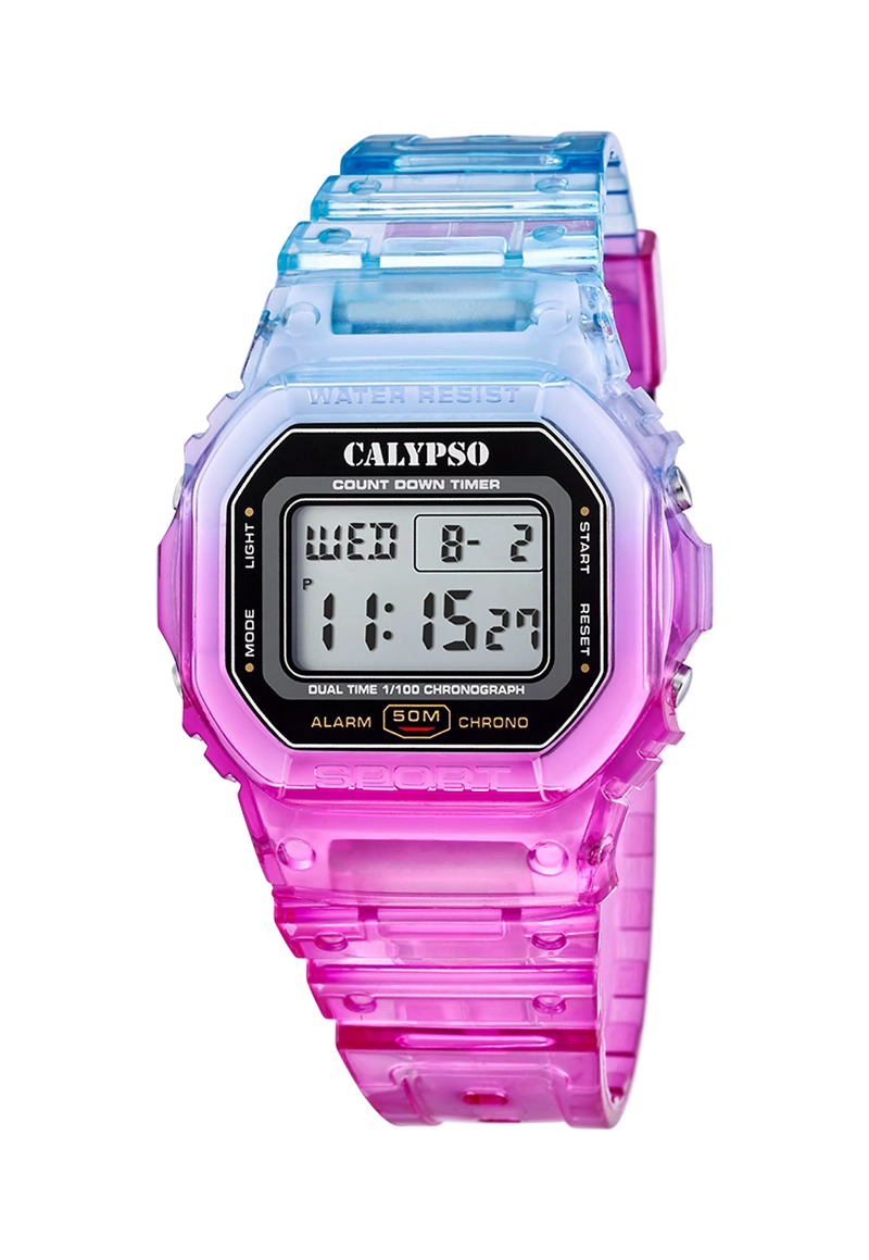 RELOJ K5874/5 CALYPSO LILA MUJER COLOR SPLASH - 1