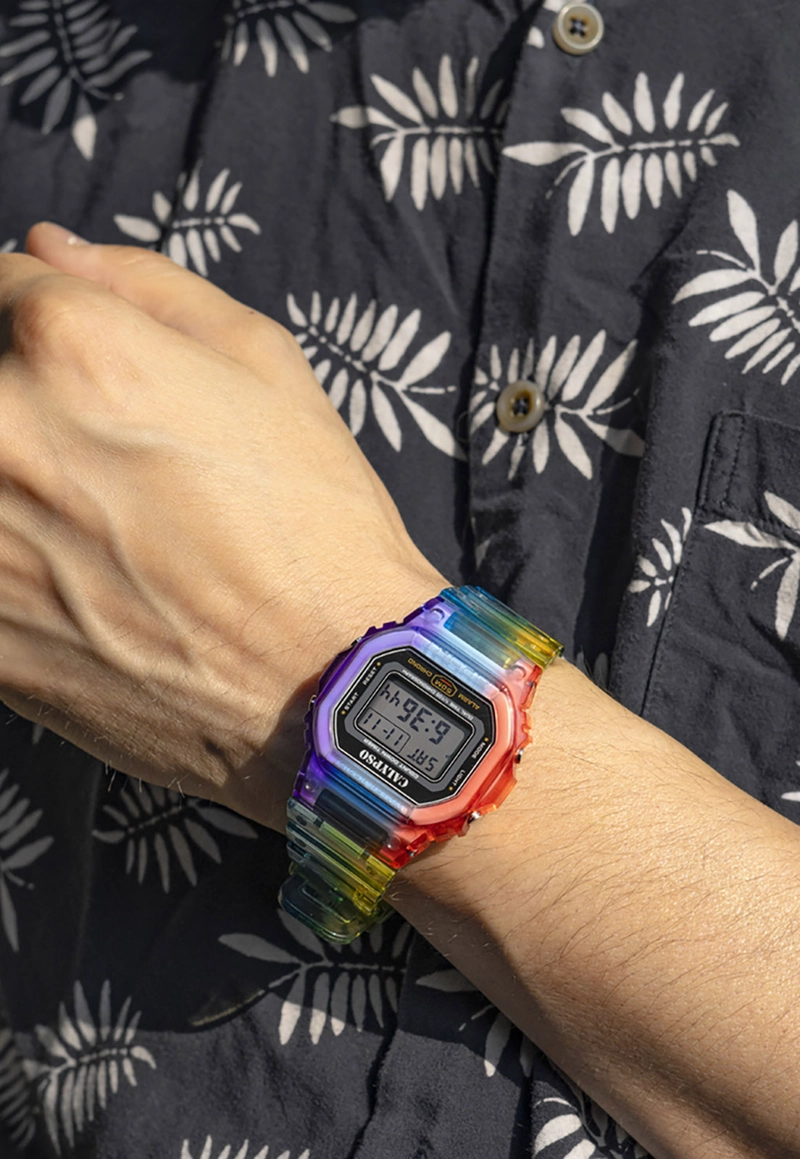 RELOJ K5874/6 CALYPSO PLATEADO MUJER COLOR SPLASH - 2