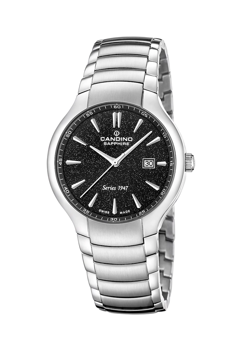 RELOJ C4792/4 CANDINO SWISS NEGRO HOMBRE CANDINO 1947 - 1