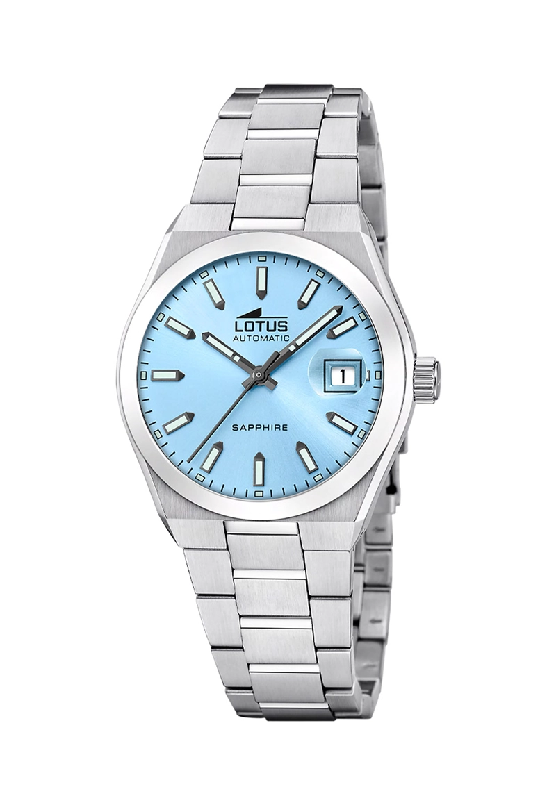 RELOJ 18996/1 LOTUS AZUL HOMBRE AUTOMATICO - 1