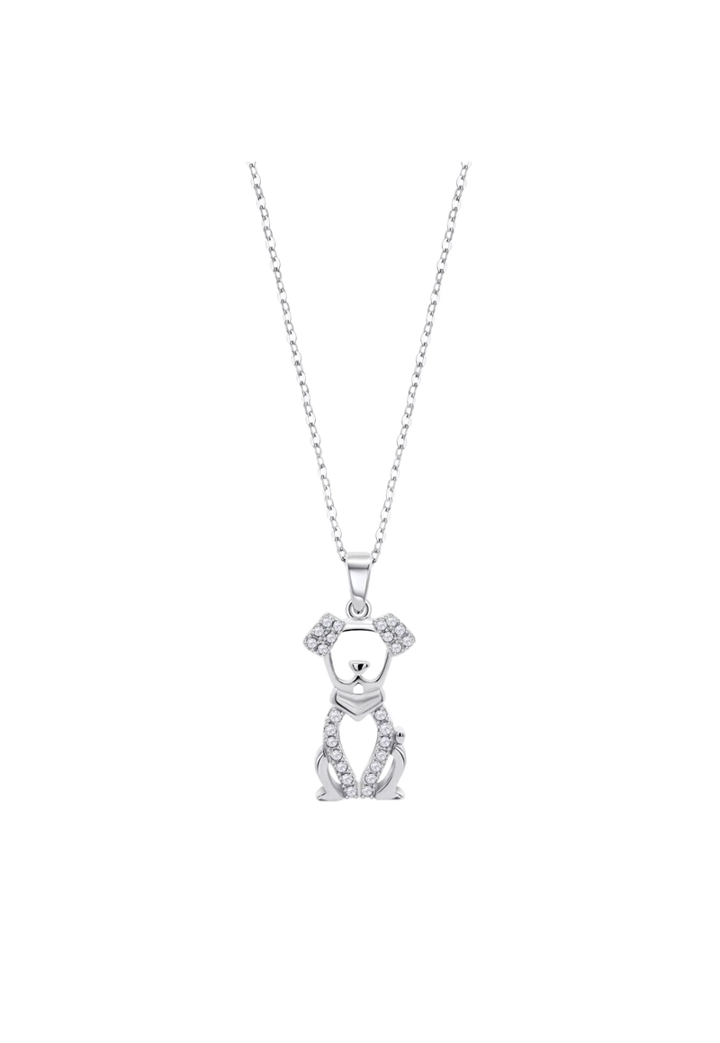COLLAR LP3874-1/1 LOTUS SILVER MUJER MYSTIC - 1
