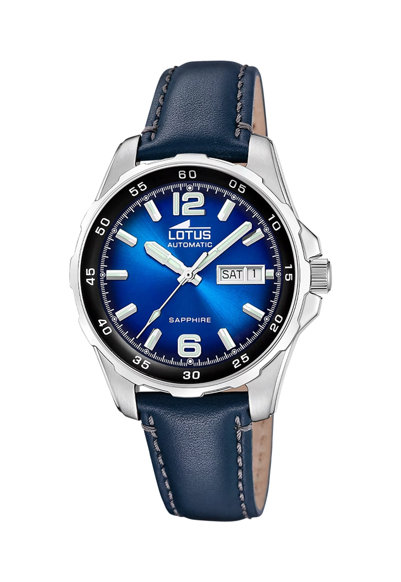 RELOJ 18998/2 LOTUS AZUL HOMBRE AUTOMATICO - 1