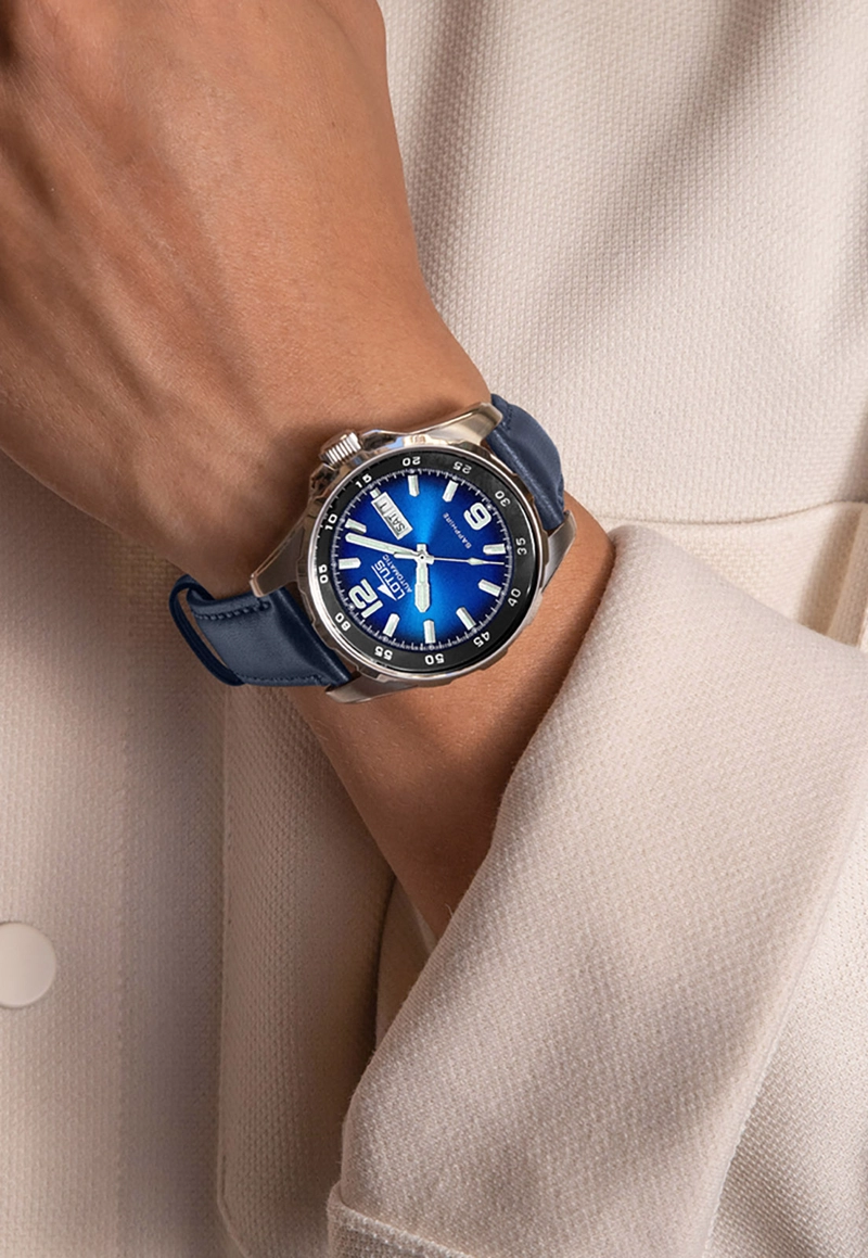 RELOJ 18998/2 LOTUS AZUL HOMBRE AUTOMATICO - 2